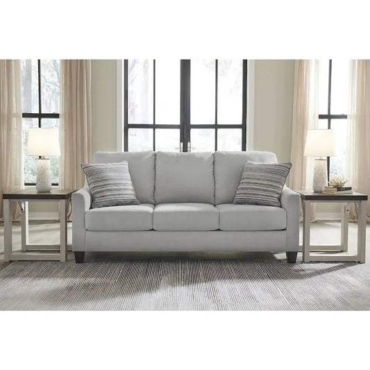 Signature Design by Ashley Adlai Light Gray Queen Sofa Sleeper - 80W x 39D x 40H
