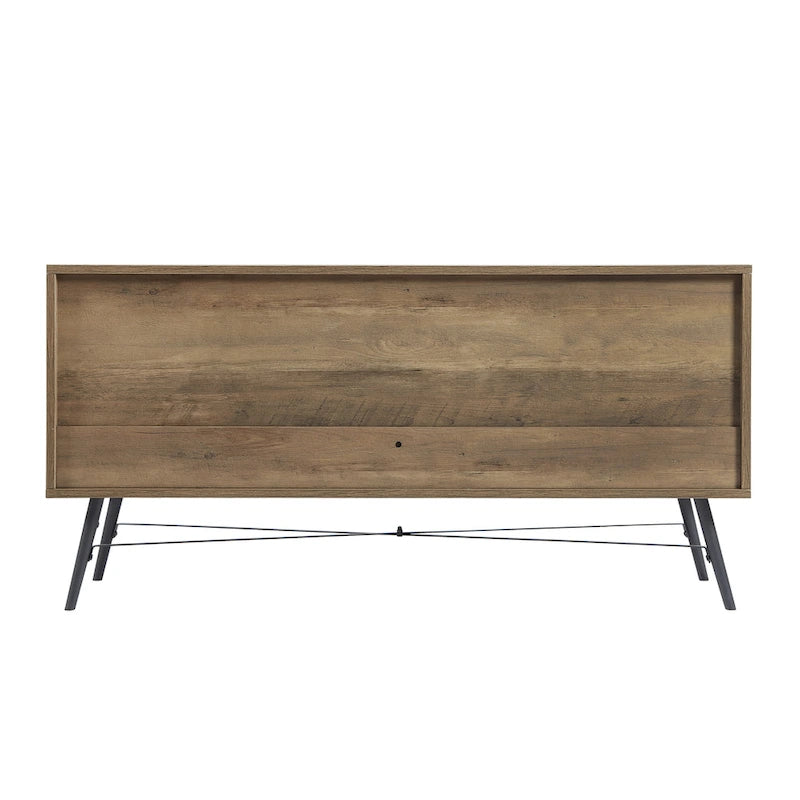 4-Drawer Horizontal Dresser, Dressers Bedroom Furniture Large Storage Tower Unit for Bedroom, Closet Living Room