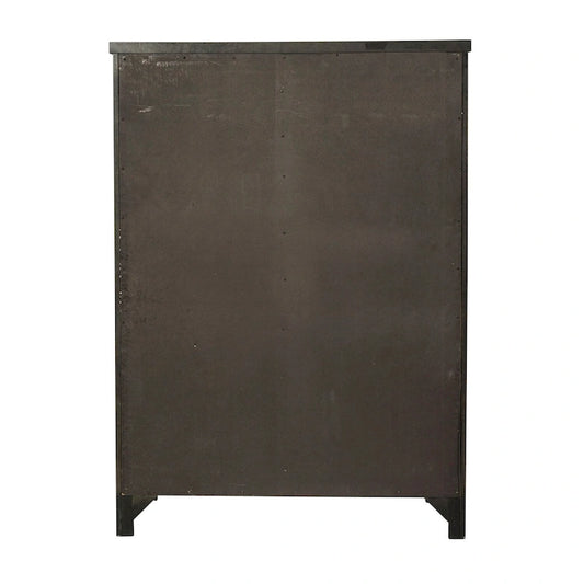 Thornwood Hills Rock Beaten Grey Sliding Door Chest