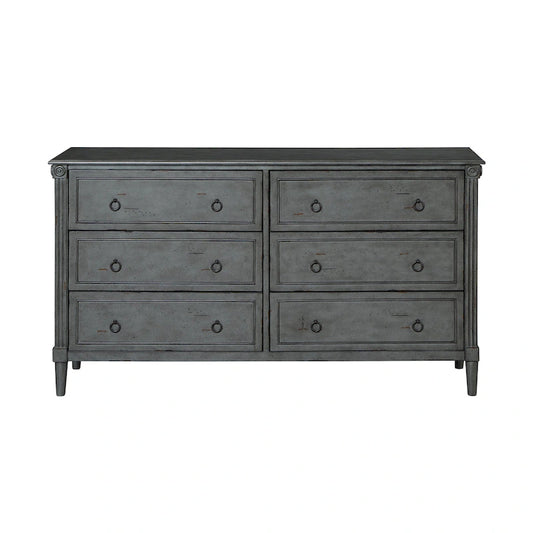 Joneigh Traditional 60-inch Wide 6-Drawer Double Dresser by Furniture of America