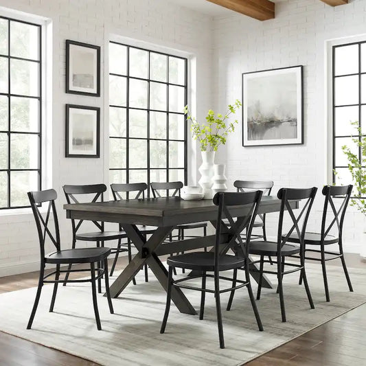 Crosley Hayden 9Pc Dining Set W/Camille Chairs