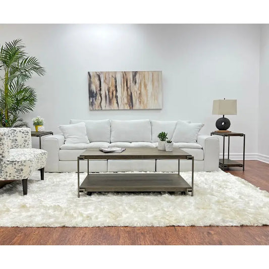 3-Piece Coffee Table and 2 Chairside Tables Set